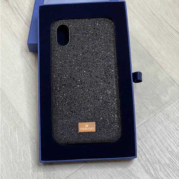 Swarovski High Smartphone Case with Bumper iPhone X/XS Case in Black - Picture 2 of 8